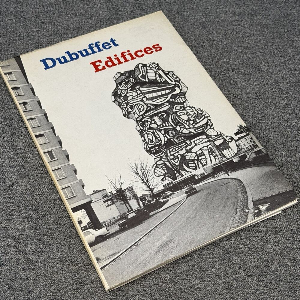1968 Jean Dubuffet Edifices Museum of Modern Art NY Sculpture Architecture READ